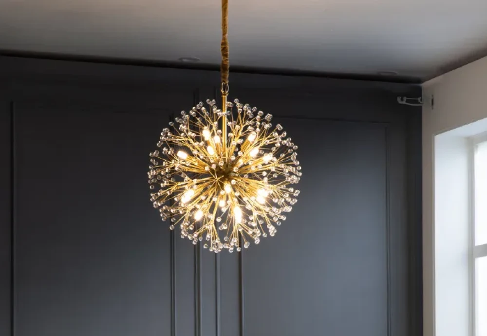 bronze crystal chandelier