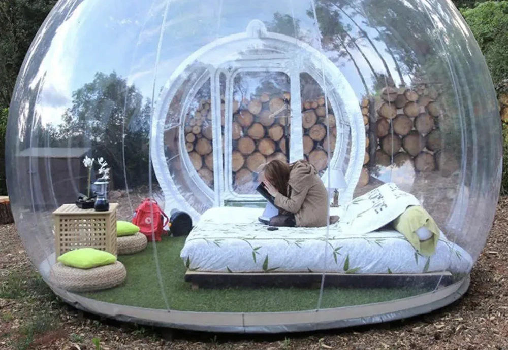 what is a bubble tent