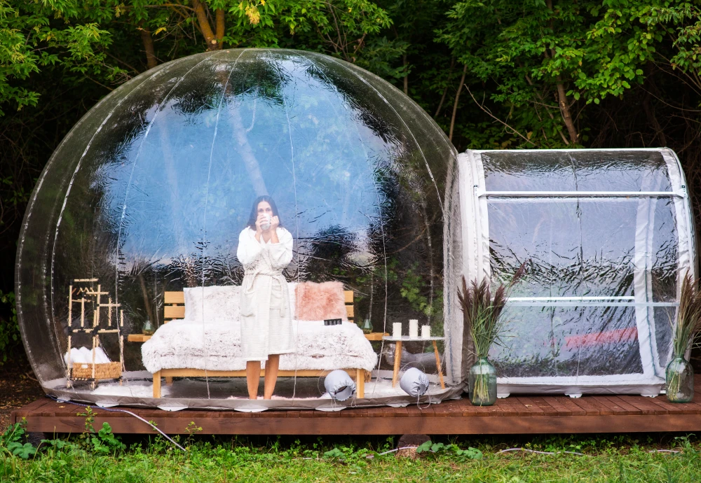 stargazing bubble tent